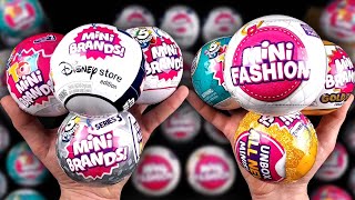 Opening 40 Balls of Every Series of Mini Brands Released to Date [upl. by Verla]