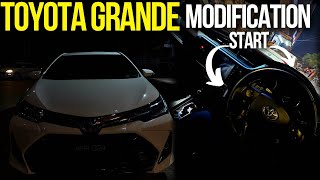 TOYOTA GRANDE 🔥  MODIFICATION START 🤯 [upl. by Moraj685]