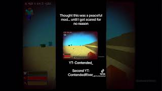 This Minecraft PS1 Mod is fun until you get scared minecraft funnymoments scaryminecraft shorts [upl. by Karl]