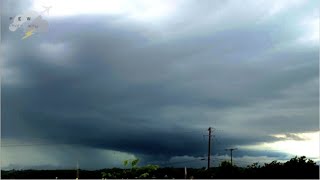 Clockwise Supercell Storm Basehor KSKCMO  5272021 [upl. by Thinia]