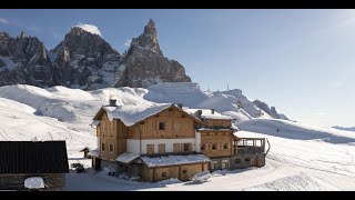 RIFUGIO CAPANNA CERVINO  Passo Rolle TN [upl. by Ayama]