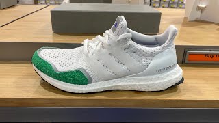 Adidas Ultraboost 10 DNA Cloud WhiteCloud WhiteGreen  SKU GY9134 [upl. by Inajar]