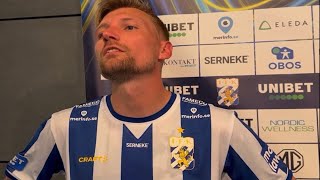 Sebastian Eriksson blir förbannad på Otto Rosengren under intervjun [upl. by Laise180]