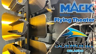 SeaWorld Orlando Unveils MACK Rides AIRIFIC Flying Theater  IAAPA Expo 2024 [upl. by Ellahcim]