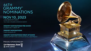 The 2024 GRAMMY Nominations Will Be Announced Friday Nov 10 2023 Save The Date [upl. by Tilagram]