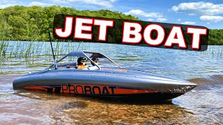 Pro Boat River Jet Boat 23quot BRUSHLESS POWER  Fast RC Boat  TheRcSaylors [upl. by Sergeant]