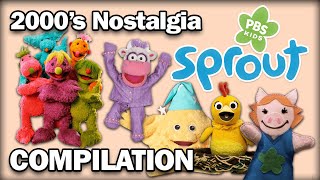 2000s Nostalgia  PBS Kids Sprout Compilation [upl. by Atinnek]