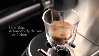 Delonghi Dedica EC680 espresso machine  Product Demonstration [upl. by Gona]