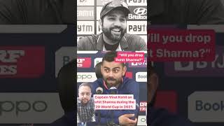 Rohit and Virat Kohli press conference cricket viratkohli cricketnews [upl. by Annig]