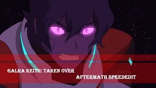 Galra Keith Taken Over Speedpaint  Aftermath HALLOWEEN SPECIAL [upl. by Yssenhguahs]