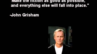 John Grisham  Writing Tips [upl. by Aicil]