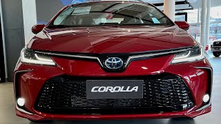 💥NOVO TOYOTA COROLLA ALTIS 2024 HYBRID VERMELHO veja em detalhes [upl. by Amliw]