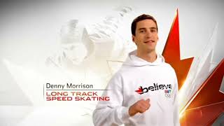 CTV Olympics Bumper  Denny Morrison  Long Track Speed Skating 20092010 HQ [upl. by Osnohpla]