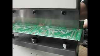 Guillotins PCB Separator cut FR4 PCB board [upl. by Anitsua899]