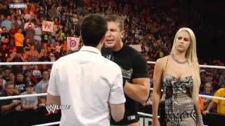 Ted DiBiase with Maryse Confronts Johnny Knoxville [upl. by Notak]