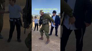 Soldiers and Rabbis Dancing at the base israel [upl. by Aymahs510]