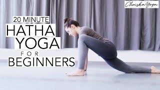 Hatha Yoga for Beginners  20 Min Gentle Beginners Yoga Class  ChriskaYoga [upl. by Noevad]