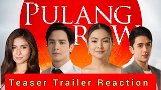 Pulang Araw Teaser Trailer Reaction  Barbie Forteza  Alden Richards Starrer [upl. by Rehpotsirhc]