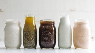 The Top 5 Most Popular Salad Dressing Recipes [upl. by Rendrag]