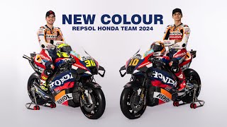 Launching the Repsol Honda Team 2024  2024 MotoGP Team Presentation [upl. by Yahsel408]