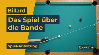 Spielanleitung Billard  Das Spiel über die Bande [upl. by Nalda632]