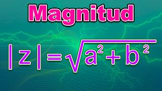 MAGNITUD módulo de un NÚMERO COMPLEJO [upl. by Palestine535]