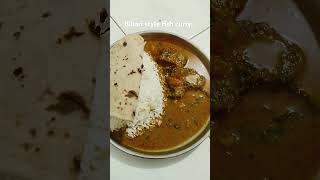 today sepcial bihari style fish 🐠🐠 🍛🍛 curry cooking minivlog shortvideoDAY08365 [upl. by Maclay]