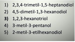 Alcoholes Formula Semidesarrollada y Molecular [upl. by Eycats]