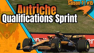 F1® 24  QUALIFICATIONS SPRINT DAUTRICHE FAF  PLUS PROCHE   SAISON 7  15 [upl. by Enal135]