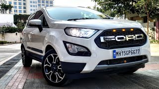 Ford Ecosport Signature Quick Review  Best SubCompact SUV  Ecosport Modified Grill Raptor Grill [upl. by Niram]