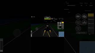 Sr 71 Blackbird night takeoff PTFS Roblox shorts [upl. by Zubkoff590]