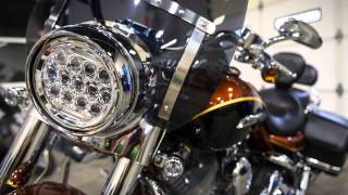 Jeep and motorcycle headlights [upl. by Lienet]