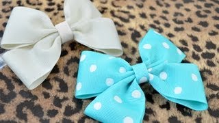 How To Make A Hair Bow [upl. by Eirod]