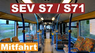 Mitfahrt SEV S7  S71 BadenBaden nach Rastatt  O 530 G  Citaro G ex SSB [upl. by Rovelli34]