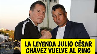 LEYENDA Julio César Chávez CALIENTA la pelea vs ‘Macho’ Camacho Jr quien le responde  A Los Golpes [upl. by Eillehs698]