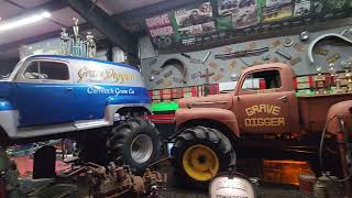 Grave Digger Museum out at Diggers Dungeon in Poplar BranchNC 2023 SO BADASS [upl. by Nanon]