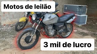 Como ganhar dinheiro com motos de leilão  Parte 1 [upl. by Hummel]