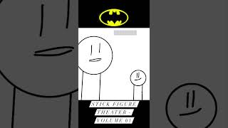 I’m Batman lol funny 4u animation comedy stickfigure theater batman shorts short [upl. by Griffith]