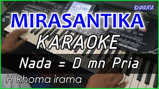 MIRASANTIKA  Rhoma irama KARAOKE DANGDUT Cover Pa3x [upl. by Lucier934]