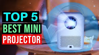 Top 5 Best Mini Projectors 2024  Mini Projector Buying Guide [upl. by Ulphi]