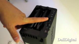 How to install an HDD in a Synology ds213 [upl. by Ahsinoj460]