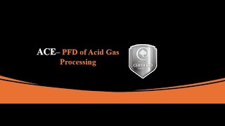 3 Process Flow Diagram PFD of Acid Gas Processing [upl. by Lubeck929]