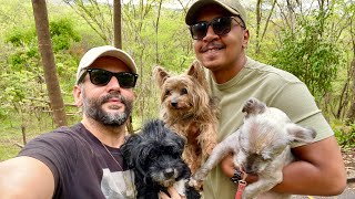 Parque Sapucaia  Montes Claros MG natureza dogs vlog [upl. by Bate406]