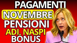 Novembre 2024 Tutte le Date dei Pagamenti INPS per Pensioni NASPI e Assegno Inclusione [upl. by Pilar]