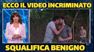 Isola dei famosi 2024  il video incriminato di Benigno  Vladimir Luxuria mostra in diretta [upl. by Bella]