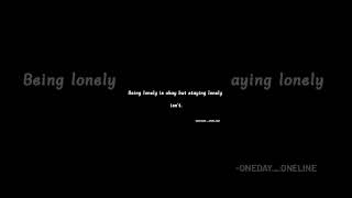 Solitudeyoutube india shorts lonely pastquotes music [upl. by Sadonia]