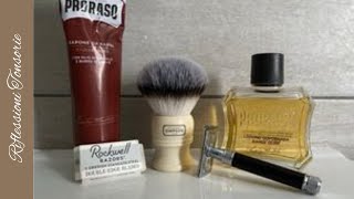 Proraso linea rossaEdwin Jagger DE86Rockwell stainless [upl. by Nico498]