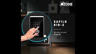 Ozone Home Safe Safilo Bio 2 homesecuritysystem digitalsafe safelocker lockers [upl. by Hampton]