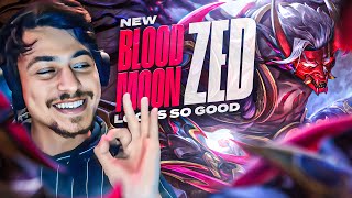 LL STYLISH  NEW BLOOD MOON ZED SKIN LOOKS SO GOOD [upl. by Saduj]