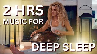 440hz 2 Hours Handpan Music For Deep Sleep  Oasis C Aegean [upl. by Eylloh]